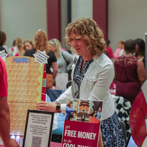 on-campus partner tabling during the resource fair