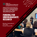 flier for funding workshop