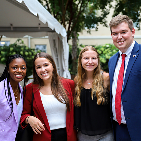 Students at Orientation