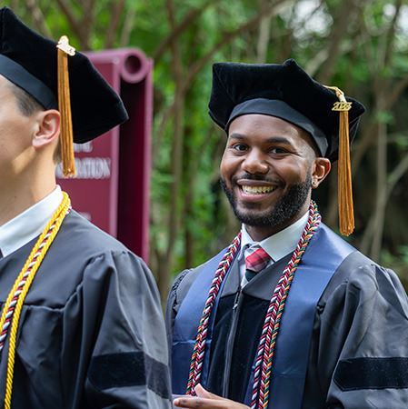 Student graduating