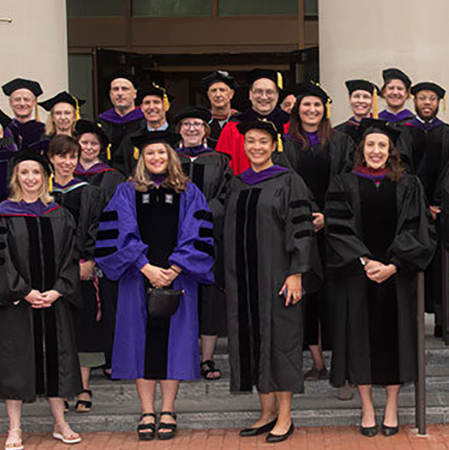 Faculty at Graduation