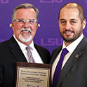 Andy Gillentine receives his lifetime achievement award