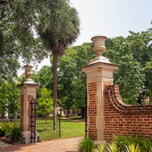 gates of the UofSC horseshoe