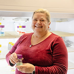 Tammi Richardson in her lab